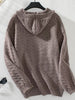 Cable Knit Open Front Hooded Cardigan by Wild and Free Boutique