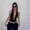 Women's Solid Color Casual Versatile Sleeveless Camisole Top by My Store