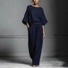 Women’s Flared-Sleeve Linen Suit Two Piece Set by FitiqueFit