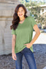 Basic Bae Bamboo Full Size V-Neck Short Sleeve T-Shirt by Simply Love