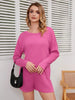 Long-Sleeved Solid Color Jumpsuit Shorts — Chic One-Piece for Women by FitiqueFit
