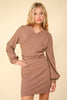 Ruched Detail Bodycon Mini Dress – Sexy Bodycon Dress, Ruched Dress, Mini Dress, Figure-Hugging Dress, Night Out Dress by Stevvex