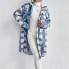 Women’s Plaid Fleece Jacket by FitiqueFit