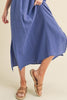New Summer Side Slit Round Neck Sleeveless Tank Dress For Women – Versatile, Comfortable & Stylish for Warm Weather by Stevvex