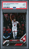 Graded 2024 Topps Bowman U Now Ace Bailey #12 Rookie RC Basketball Card PSA 9 Mint
