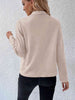 Classic Minimalist Collared Long Sleeve Jacket for Women – Minimalist & Lightweight Everyday Outerwear by Stevvex