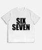 Fun 69 Meme Design T-Shirt – Humorous "67" Graphic Tee by Dog Mom Hat