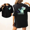 "Lizard Lizard Lizard" 2-Sided T-Shirt – Funny Meme Unisex Tee by Dog Mom Hat