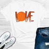 Love Basketball Graphic Tee by Anchored Grace Boutique
