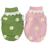Autumn And Winter Warm And Comfortable Dog Sweater Clothes Pet Cat Clothing Flower Blossom Sweater Collection by My Store
