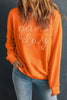 GAME DAY Round Neck Long Sleeve Sweatshirt by Wild and Free Boutique