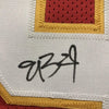 Framed Autographed/Signed Eric Berry 35x39 Kansas City Chiefs Red Football Jersey JSA COA