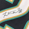 Framed Autographed/Signed Fred Taylor 35x39 Jacksonville Black Football Jersey JSA COA