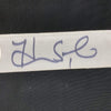 Framed Autographed/Signed Hope Solo 35x39 United States USA Black Soccer Jersey JSA COA