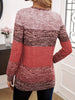 Color Block Long Sleeve T-Shirt by Simply Love