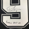 Autographed/Signed Tony Parker Finals MVP 07 San Antonio Black Basketball Jersey JSA COA