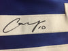 Autographed/Signed Carli Lloyd Blue Soccer Team USA World Cup Jersey JSA COA