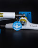 Independent Stage 4 Pro Gonzales Flat White Blue Standard Skateboard Trucks