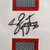 Framed Autographed/Signed Shaquil Shaq Barrett 35x39 Tampa Bay Pewter Grey Football Jersey PSA/DNA COA
