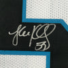 Autographed/Signed Luke Kuechly Carolina White Football Jersey Beckett BAS COA