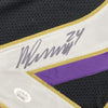 Autographed/Signed Marcus Peters Baltimore Black Football Jersey JSA COA