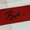 Autographed/Signed Brandon Aiyuk San Francisco White Football Jersey Beckett BAS COA