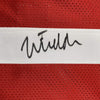 Framed Autographed/Signed Justin Fields 35x39 Ohio State Red College Football Jersey JSA COA