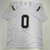 Autographed/Signed Xavier Watts All-American Notre Dame White College Football Jersey JSA COA