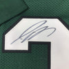Framed Autographed/Signed Jamal Adams 35x39 New York Green 2019 Football Jersey JSA COA
