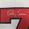 Framed Autographed/Signed Dansby Swanson 35x39 Atlanta Grey Baseball Jersey JSA COA