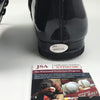 Autographed/Signed Hulk Hogan Black WWE Wrestling Boot/Shoe JSA COA