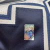 Framed Autographed/Signed Emmitt Smith 35x39 Dallas White Football Jersey GTSM COA Hologram Only