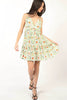Floral Back Smocked Ruffled Mini Dress – Vibrant Floral Dress, Smocked Mini Dress, Ruffled Dress with Back Detailing, Playful Summer Dress, Feminine Mini Dress, Flirty Ruffled Dress, Boho Floral Dress by Stevvex