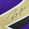 Autographed/Signed Ray Lewis Baltimore Color Rush Football Jersey JSA COA