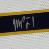 Framed Autographed/Signed Michael Porter Jr. 35x39 Denver White Basketball Jersey PSA/DNA COA by Hall of Fame Sports Memorabilia