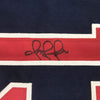 Framed Autographed/Signed Omar Vizquel 35x39 Cleveland Blue Baseball Jersey PSA/DNA COA