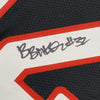Framed Autographed/Signed Budda Baker 35x39 Arizona Black Football Jersey Beckett BAS COA