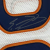 Framed Autographed/Signed Eddie Jackson 35x39 Chicago White Football Jersey Beckett BAS COA