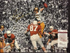 Autographed/Signed Roger Staubach Navy Midshipmen 16x20 Football Photo JSA COA