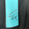Framed Autographed/Signed Luka Doncic 35x39 Dallas Black Basketball Jersey PSA/DNA COA