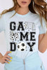 Soccer Game Day Graphic Plus Tee by Wild and Free Boutique