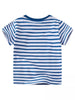 Children's Dinosaur Round Neck Striped T-Shirt by Simply Love