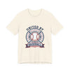 United by Baseball Tee | Patriotic Baseball Shirt, Vintage Red White Blue by Tristan’s Treehouse