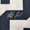 Framed Autographed/Signed Fernando Tatis Jr. 35x39 San Diego White Baseball Jersey JSA COA