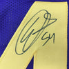 Framed Autographed/Signed Eric Kendricks 35x39 Minnesota Vikings Color Rush Football Jersey JSA COA