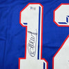 Framed Autographed/Signed Thierry Henry 35x39 France French National Team Blue Soccer Jersey Beckett BAS COA
