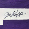 Framed Autographed/Signed Joe Kapp 35x39 Minnesota Purple Football Jersey JSA COA