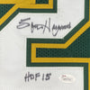 Autographed/Signed Spencer Haywood HOF 15 Seattle Green Basketball Jersey JSA COA