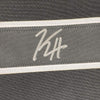 Framed Autographed/Signed Kevin Hayes 35x39 Philadelphia Black Hockey Jersey JSA COA