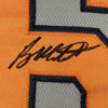 Framed Autographed/Signed Ryan Mountcastle 35x39 Baltimore Grey Baseball Jersey Beckett BAS COA